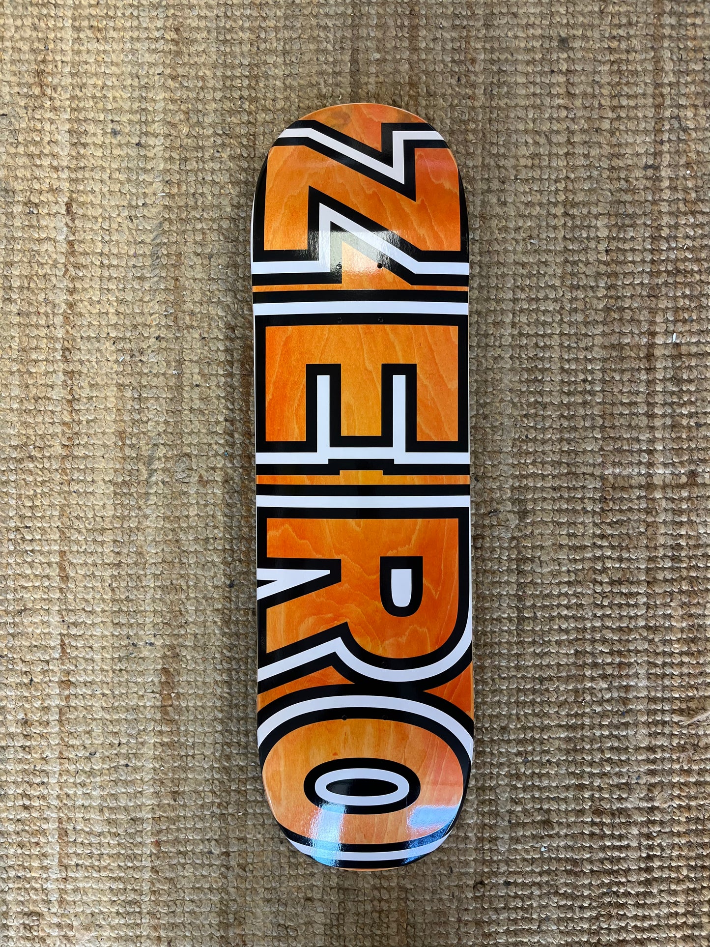 ZERO 8.75 CURB SHAPE BOLD ORANGE STAIN