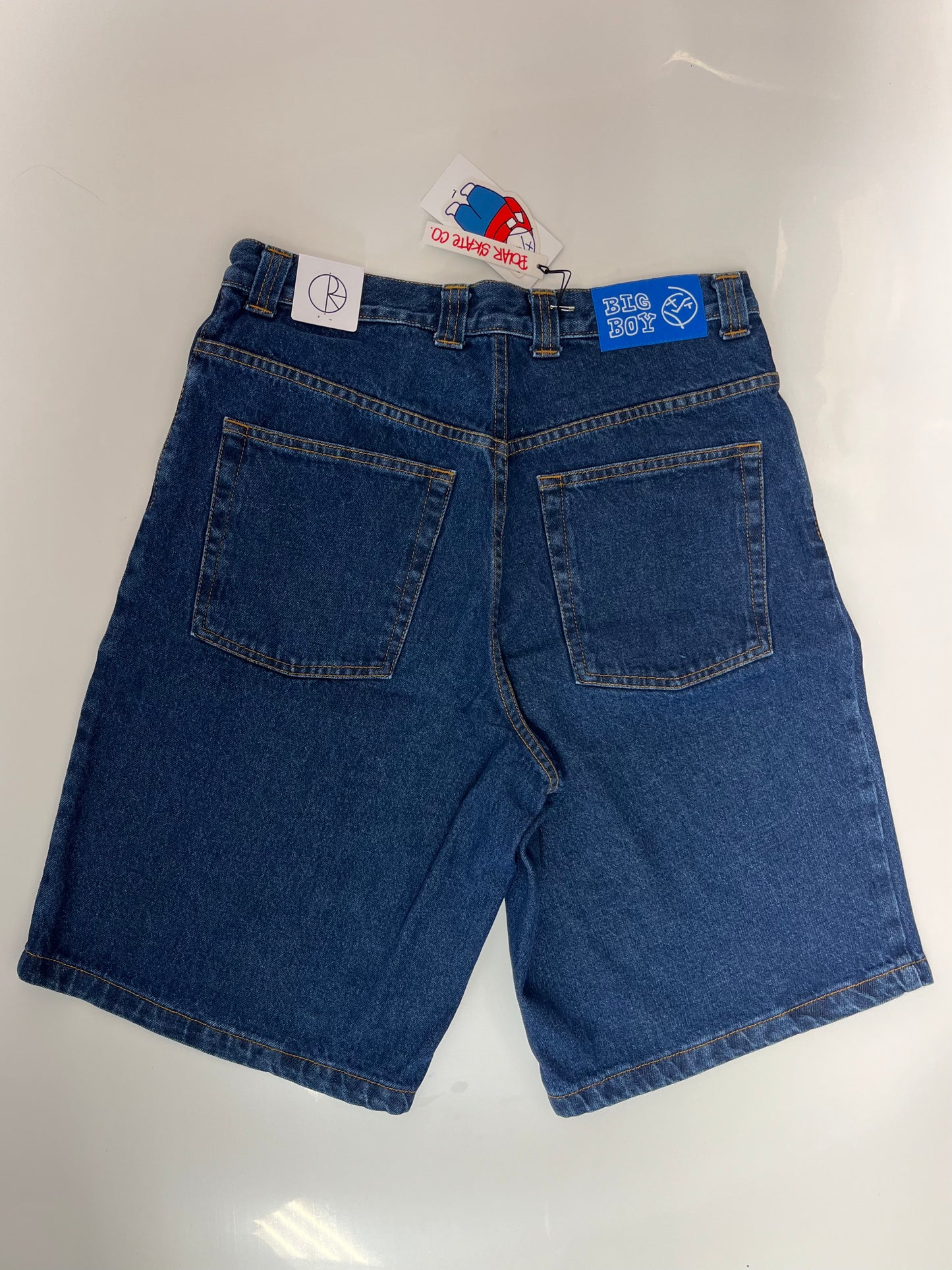 Polar Big Boy Shorts Dark Blue Denim