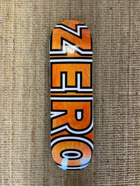 ZERO 8.75 CURB SHAPE BOLD ORANGE STAIN
