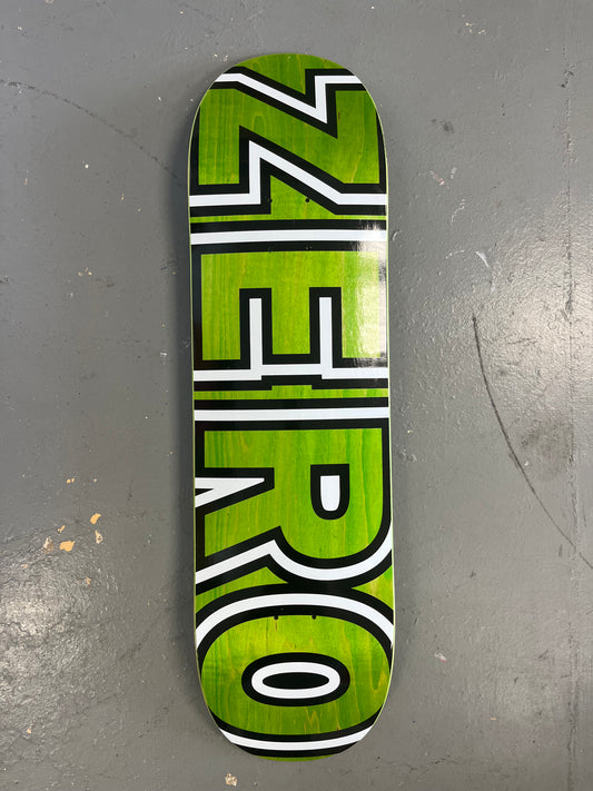 ZERO CURB SHAPE 8.75 Bold Green stain blk/wh