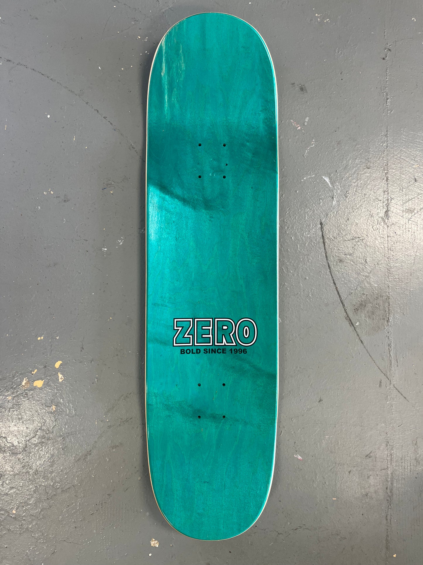 ZERO CURB SHAPE 8.75 Bold Green stain blk/wh