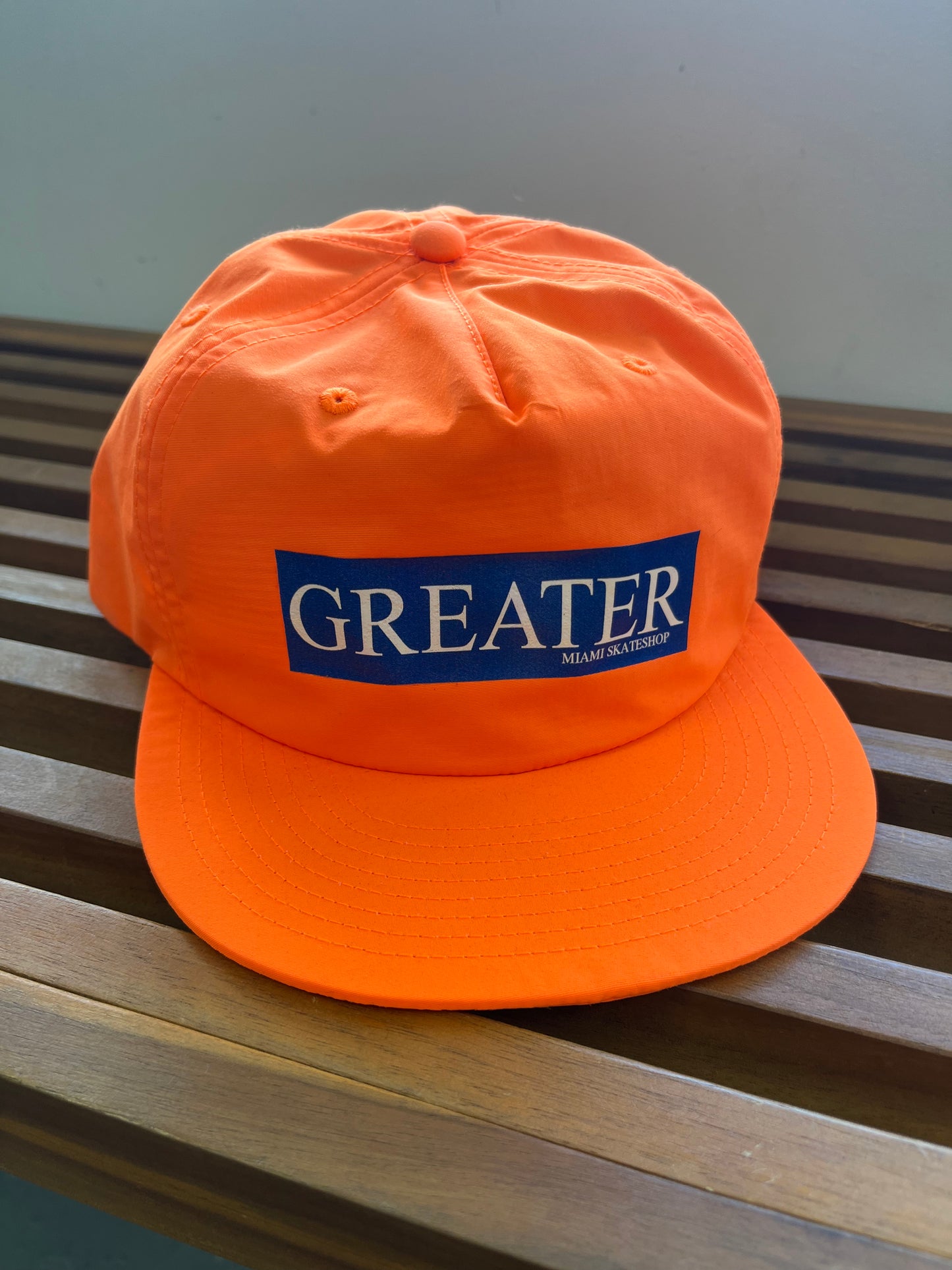 GREATER NYLON BOX LOGO HAT