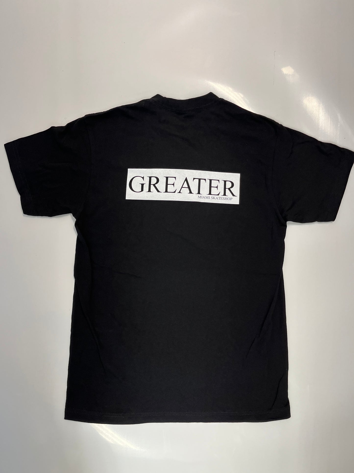 GREATER BOX LOGO TEE Blk/Wh